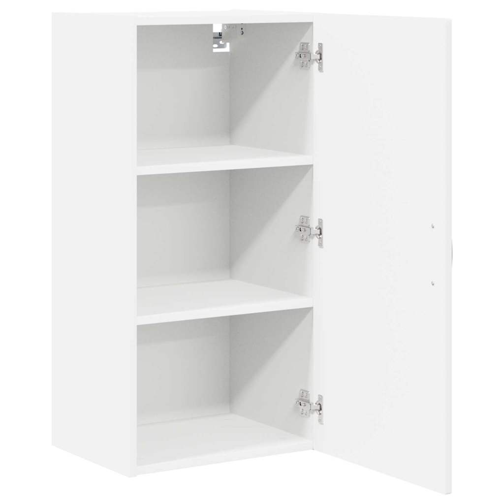 vidaXL Wall Cabinet PORTO White 40 x 31 x 80 cm Engineered Wood