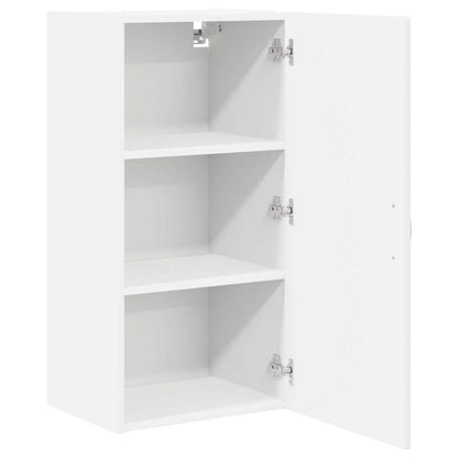 vidaXL Wall Cabinet PORTO White 40 x 31 x 80 cm Engineered Wood