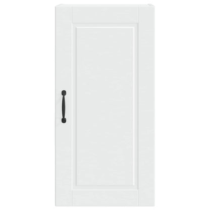 vidaXL Wall Cabinet PORTO White 40 x 31 x 80 cm Engineered Wood