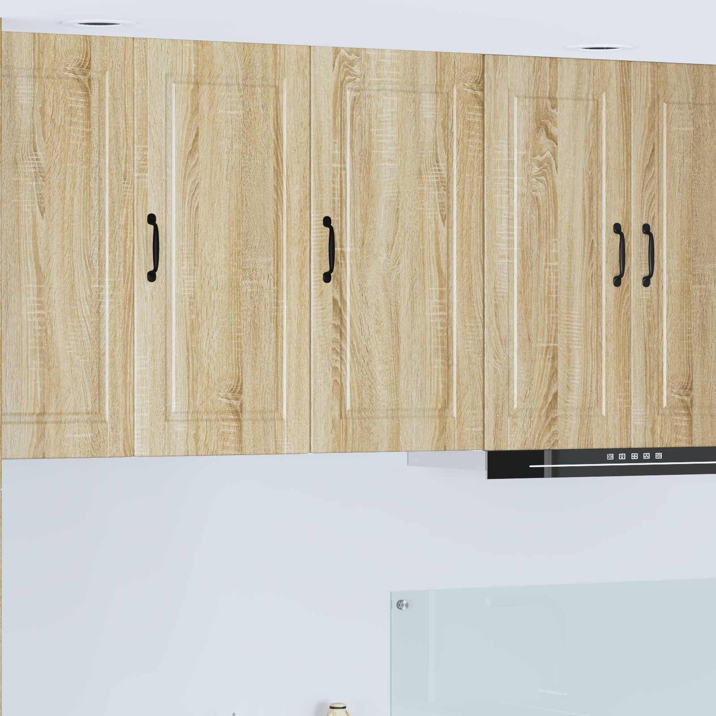 vidaXL Wall Cabinet PORTO Sonoma Oak 40 x 31 x 80 cm Engineered Wood