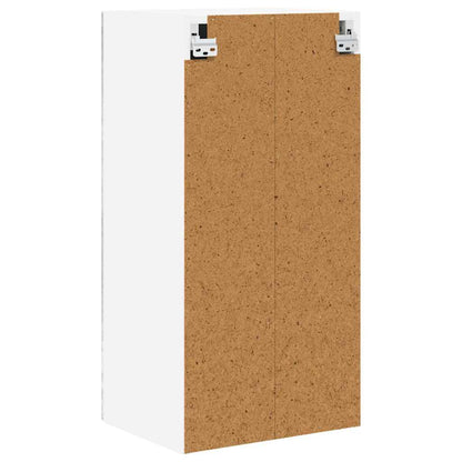 vidaXL Wall Cabinet PORTO Concrete Grey 40 x 31 x 80 cm
