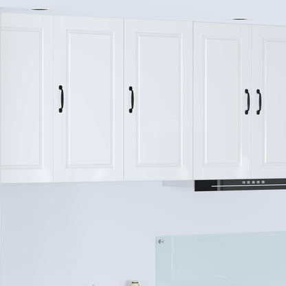vidaXL Wall Cabinet PORTO High Gloss White 40 x 31 x 80 cm