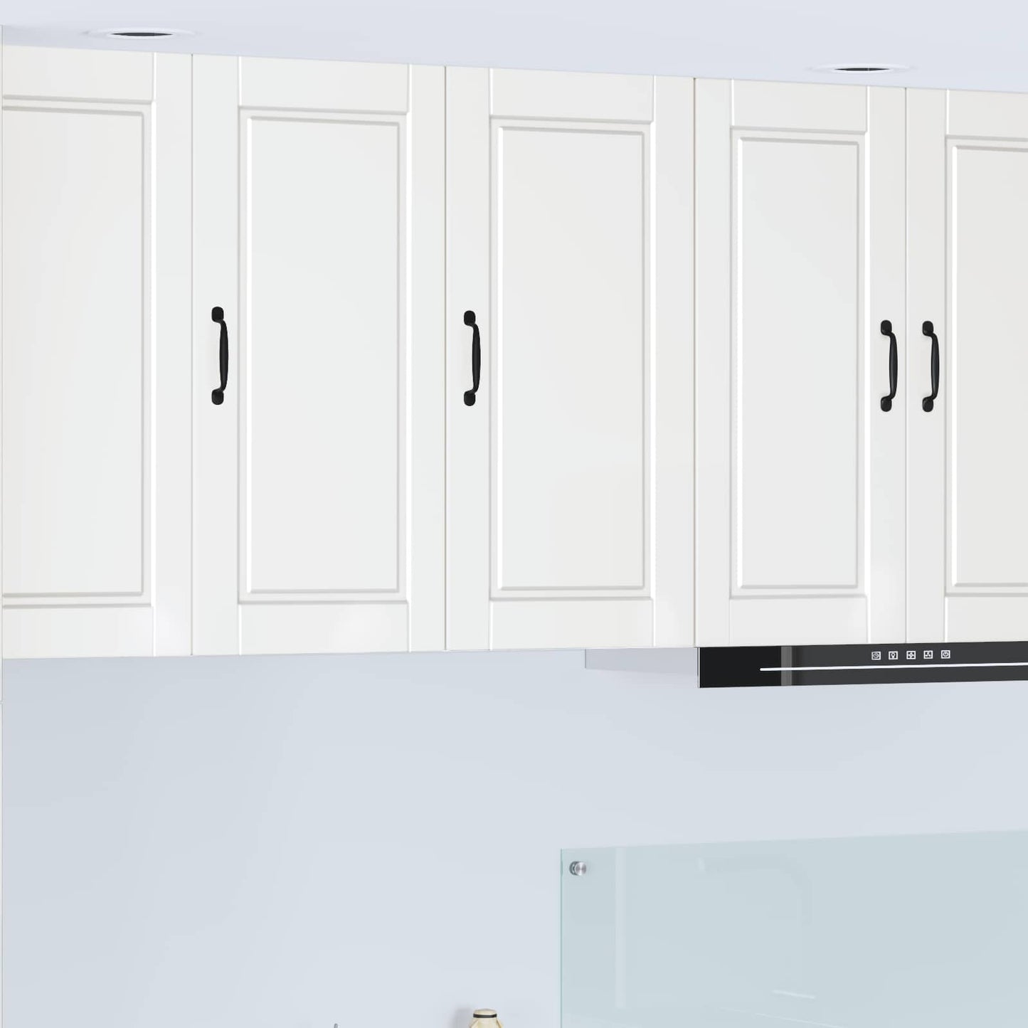 vidaXL Wall Cabinet PORTO High Gloss White 40 x 31 x 80 cm