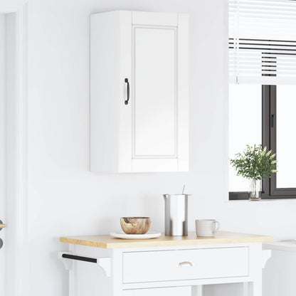 vidaXL Wall Cabinet PORTO High Gloss White 40 x 31 x 80 cm