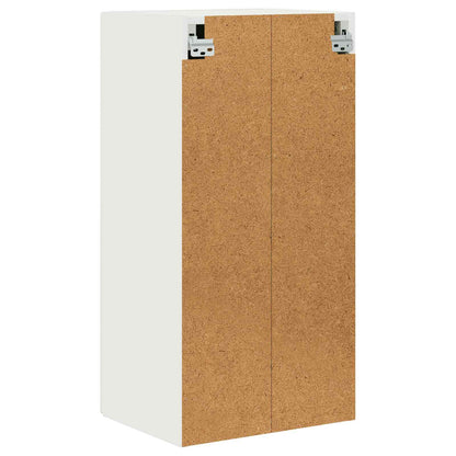 vidaXL Wall Cabinet PORTO High Gloss White 40 x 31 x 80 cm