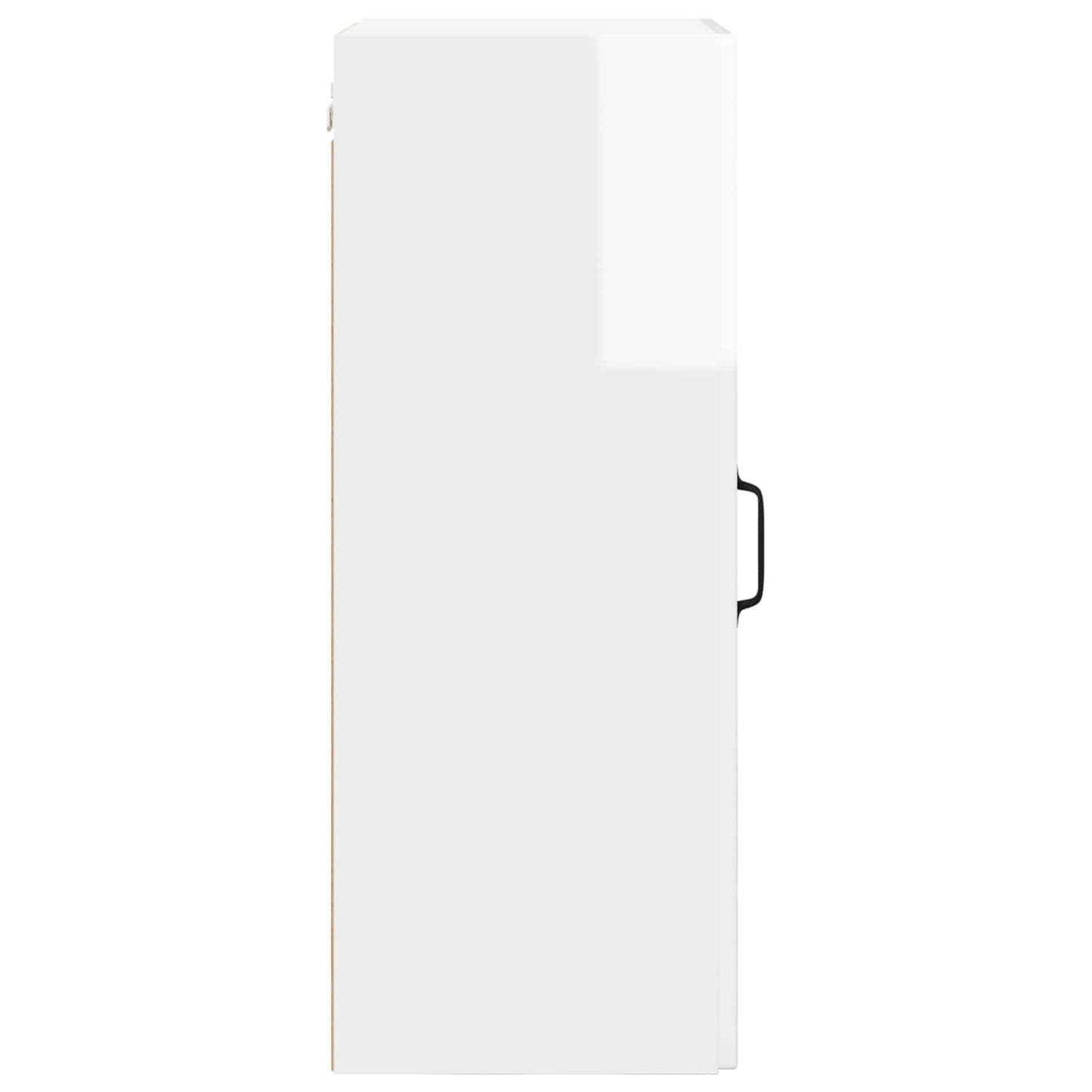 vidaXL Wall Cabinet PORTO High Gloss White 40 x 31 x 80 cm