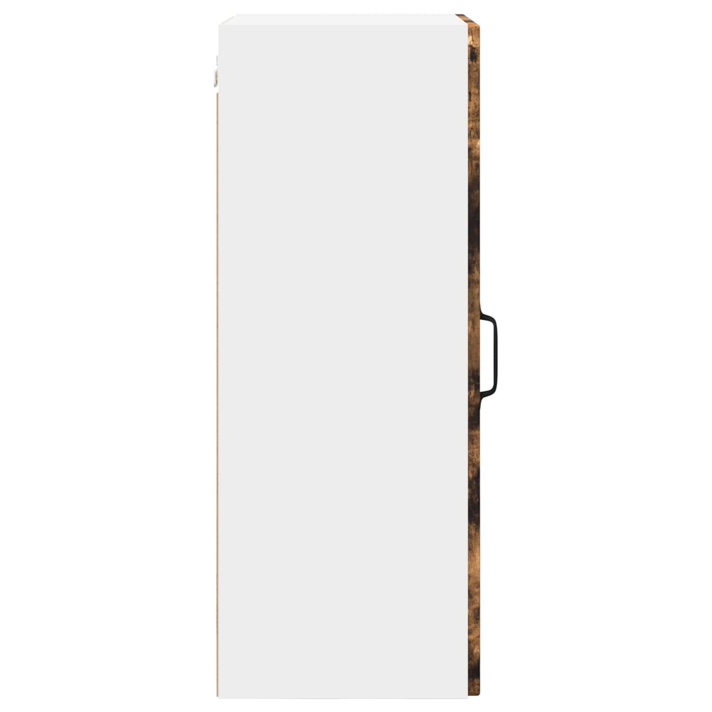 vidaXL Wall Cabinet PORTO Smoked Oak 40 x 31 x 80 cm Engineered Wood