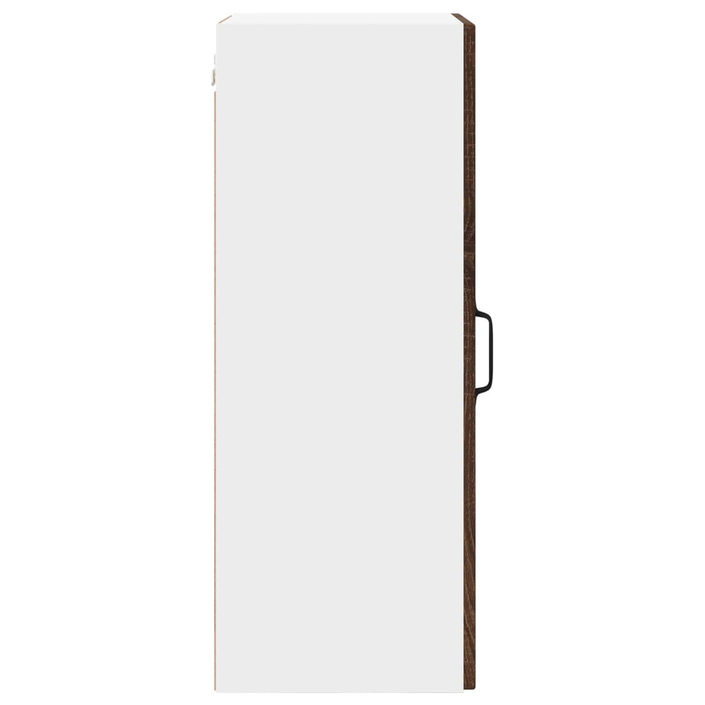 vidaXL Wall Cabinet PORTO Brown Oak 40 x 31 x 80 cm Engineered Wood