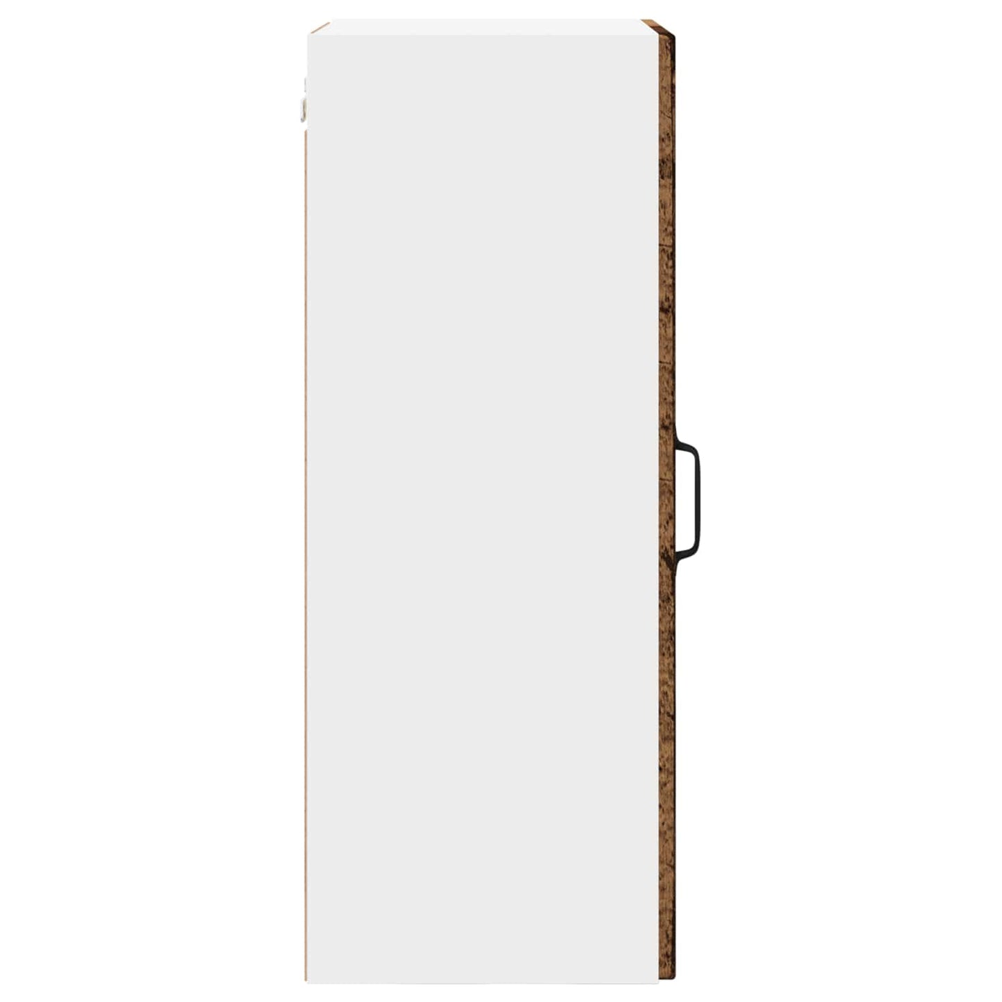 vidaXL Wall Cabinet PORTO Old Wood 40 x 31 x 80 cm Engineered Wood