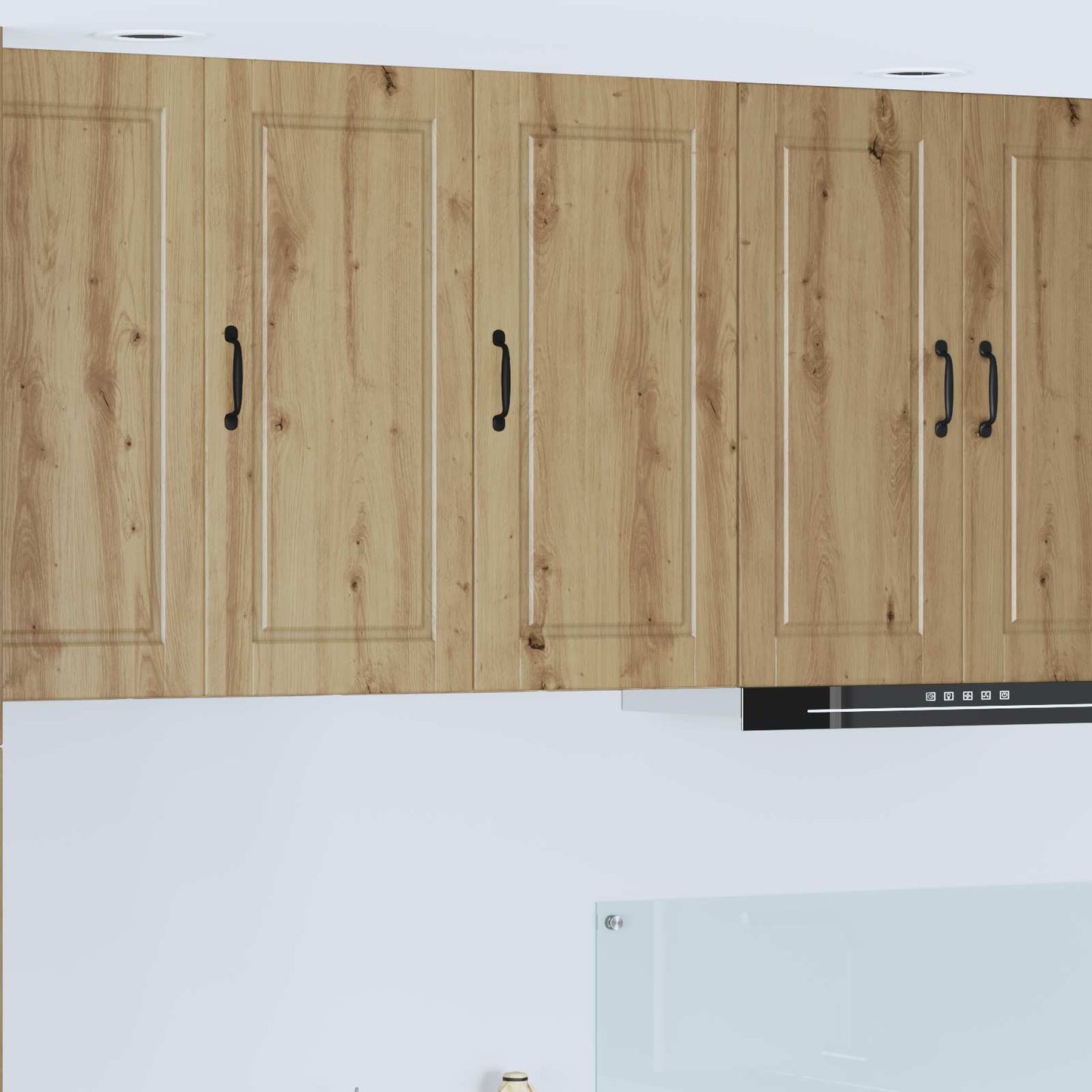 vidaXL Wall Cabinet PORTO Artisan Oak 40 x 31 x 80 cm Engineered Wood