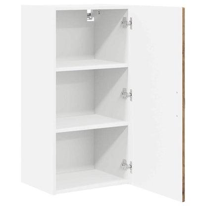 vidaXL Wall Cabinet PORTO Artisan Oak 40 x 31 x 80 cm Engineered Wood
