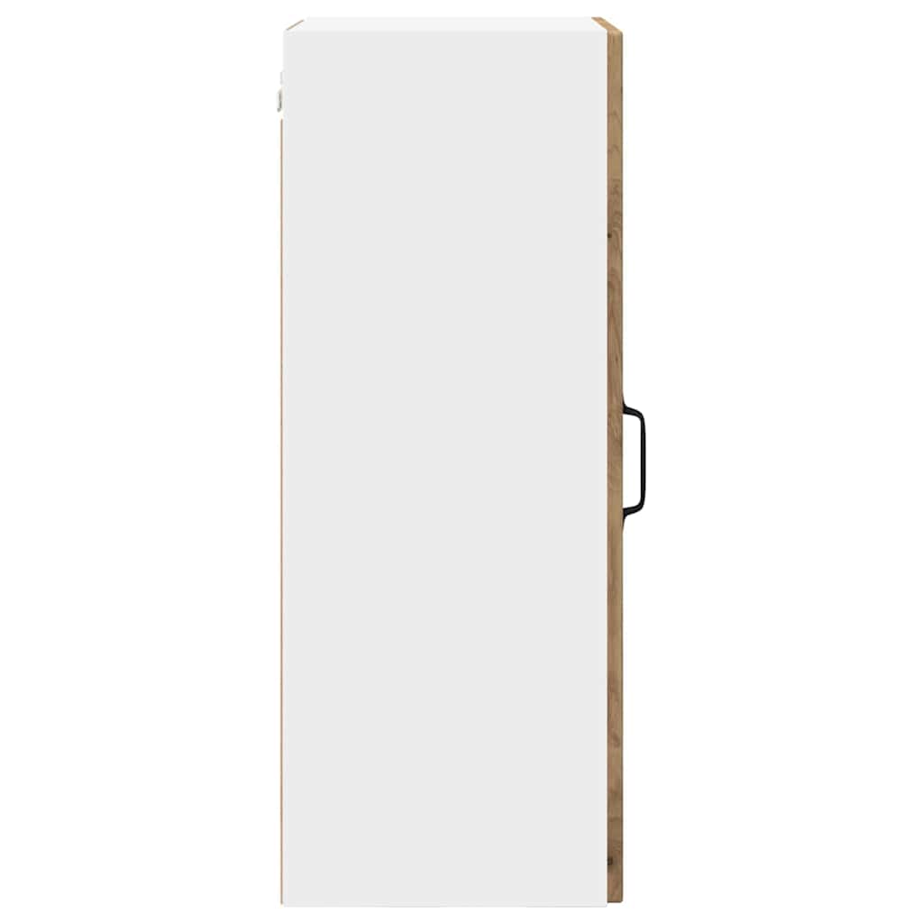 vidaXL Wall Cabinet PORTO Artisan Oak 40 x 31 x 80 cm Engineered Wood