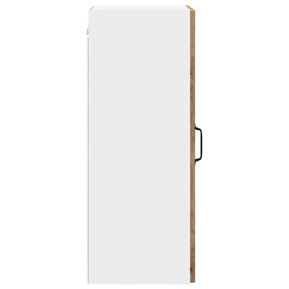 vidaXL Wall Cabinet PORTO Artisan Oak 40 x 31 x 80 cm Engineered Wood