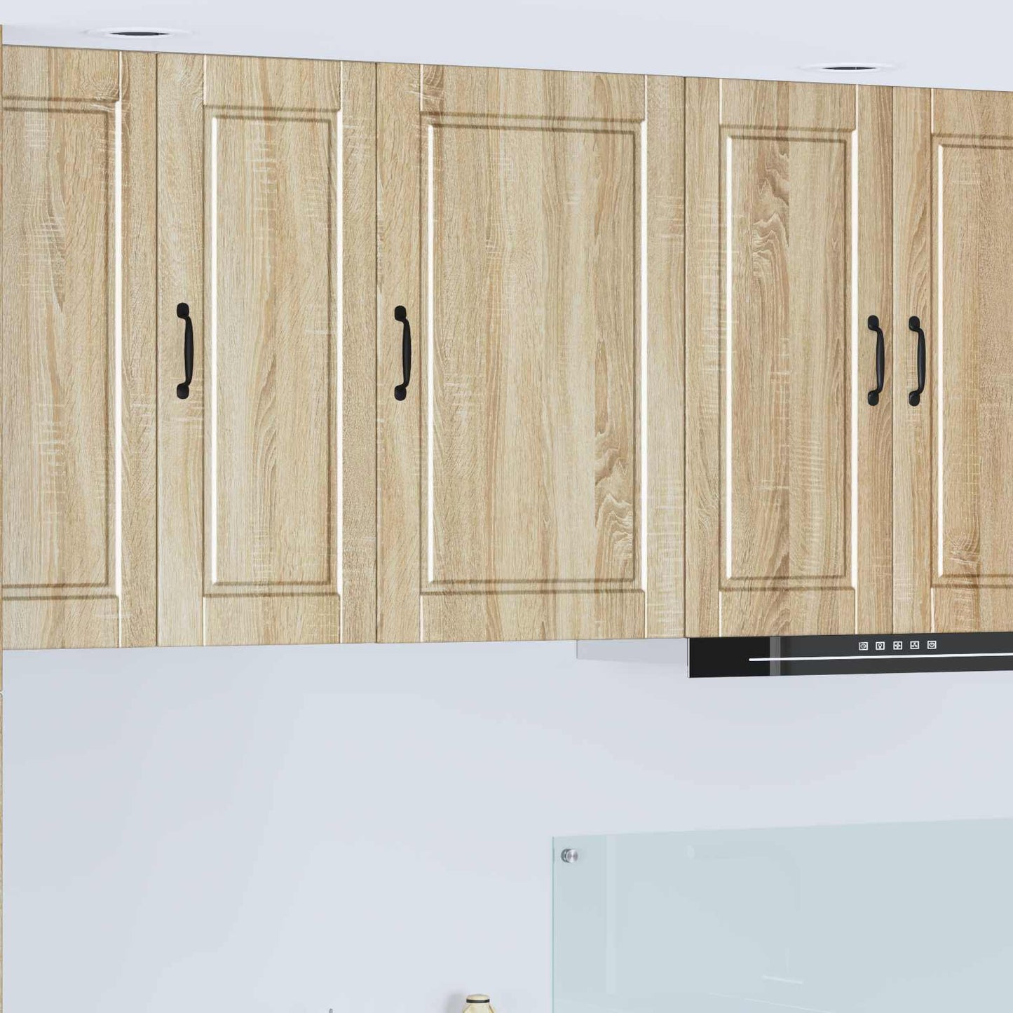 vidaXL Wall Cabinet PORTO Sonoma Oak 50 x 31 x 80 cm Engineered Wood