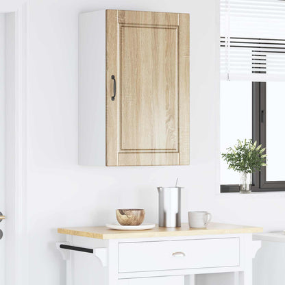 vidaXL Wall Cabinet PORTO Sonoma Oak 50 x 31 x 80 cm Engineered Wood