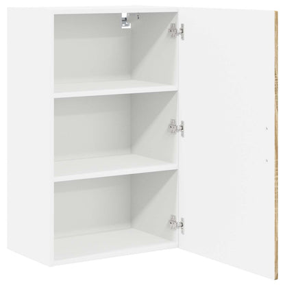 vidaXL Wall Cabinet PORTO Sonoma Oak 50 x 31 x 80 cm Engineered Wood