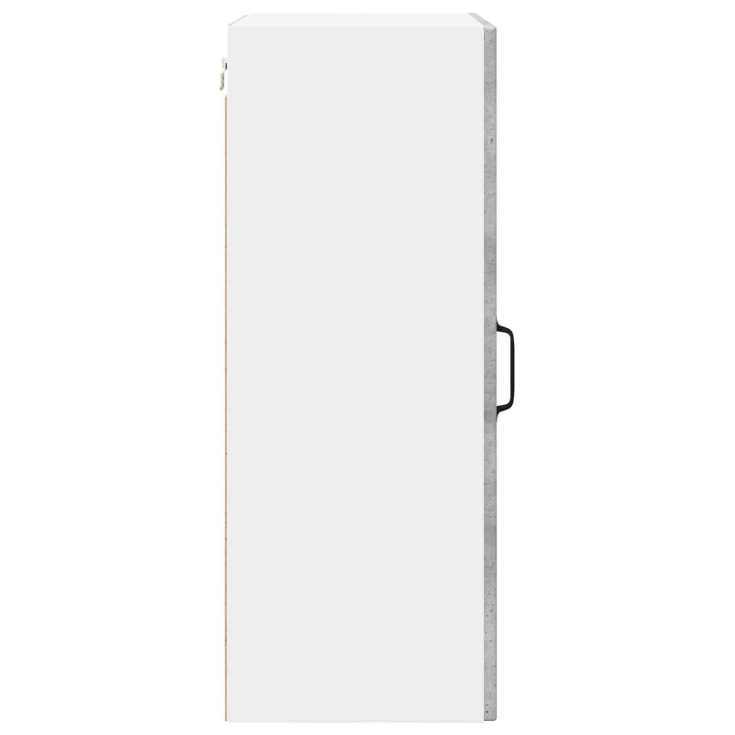 vidaXL Wall Cabinet PORTO Concrete Grey 50 x 31 x 80 cm