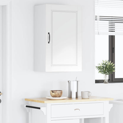 vidaXL Wall Cabinet PORTO High Gloss White 50 x 31 x 80 cm