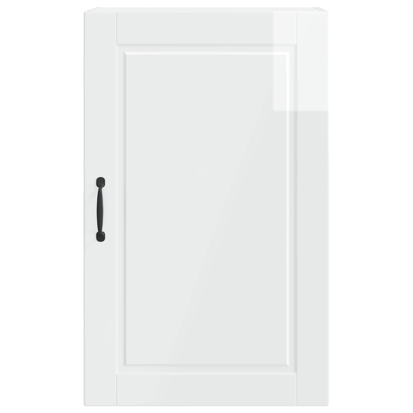 vidaXL Wall Cabinet PORTO High Gloss White 50 x 31 x 80 cm