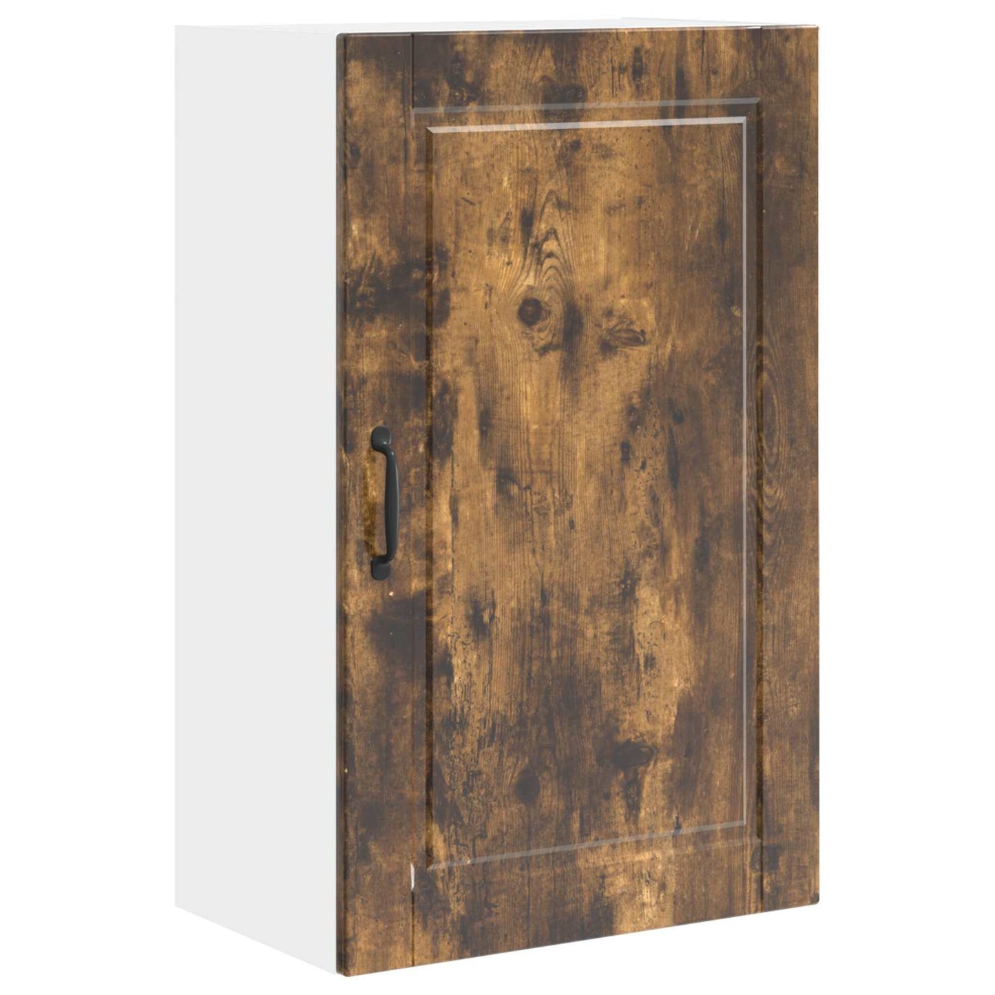 vidaXL Wall Cabinet PORTO Smoked Oak 50 x 31 x 80 cm Engineered Wood