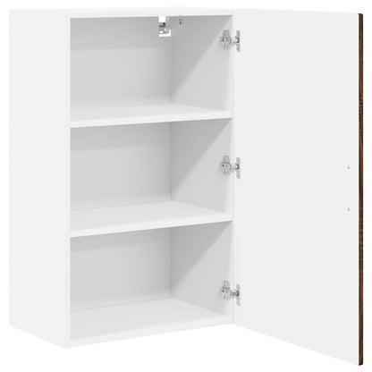 vidaXL Wall Cabinet PORTO Brown Oak 50 x 31 x 80 cm Engineered Wood