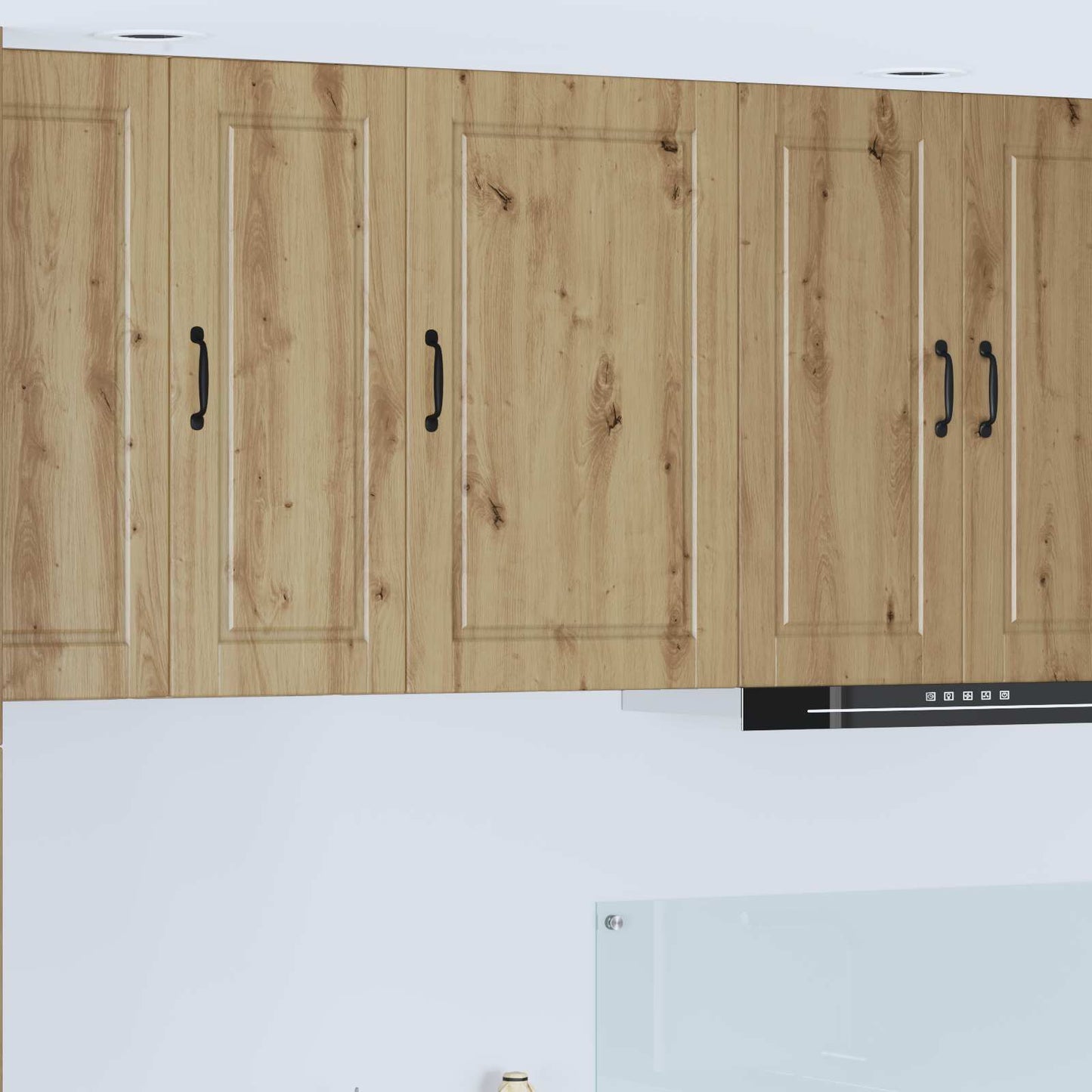 vidaXL Wall Cabinet PORTO Artisan Oak 50 x 31 x 80 cm Engineered Wood