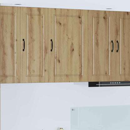 vidaXL Wall Cabinet PORTO Artisan Oak 50 x 31 x 80 cm Engineered Wood