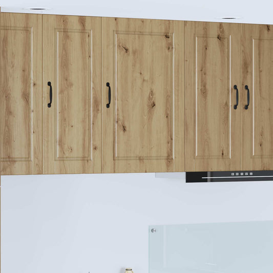 vidaXL Wall Cabinet PORTO Artisan Oak 50 x 31 x 80 cm Engineered Wood
