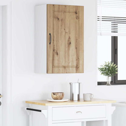 vidaXL Wall Cabinet PORTO Artisan Oak 50 x 31 x 80 cm Engineered Wood