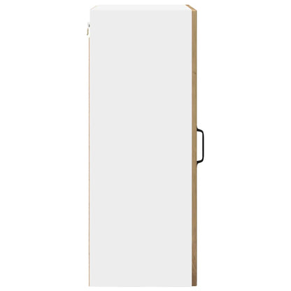 vidaXL Wall Cabinet PORTO Artisan Oak 50 x 31 x 80 cm Engineered Wood