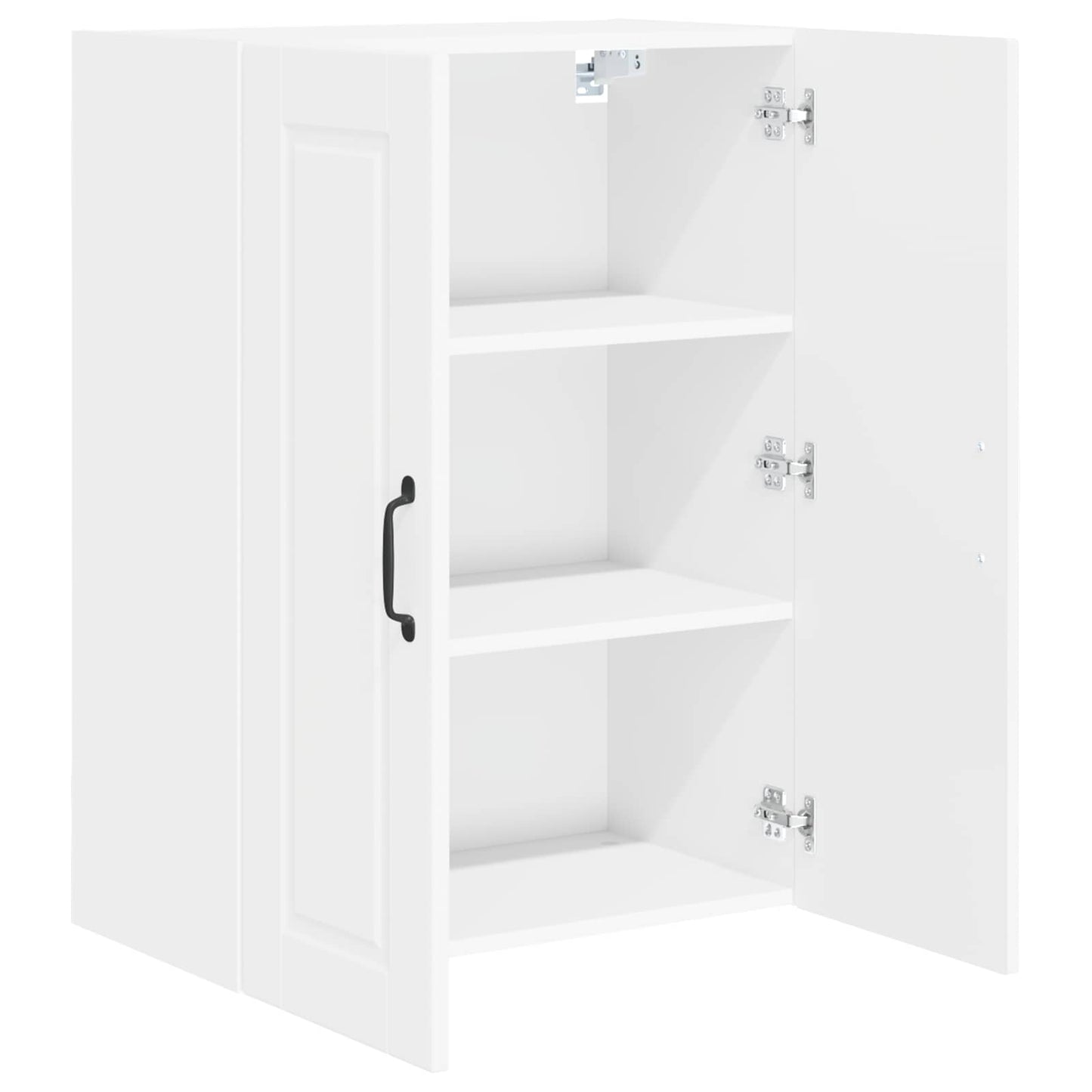 vidaXL Wall Cabinet PORTO White 60 x 31 x 80 cm Engineered Wood