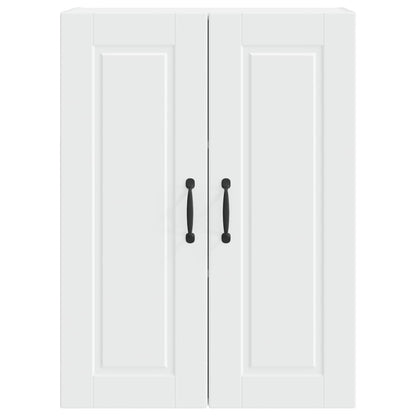 vidaXL Wall Cabinet PORTO White 60 x 31 x 80 cm Engineered Wood