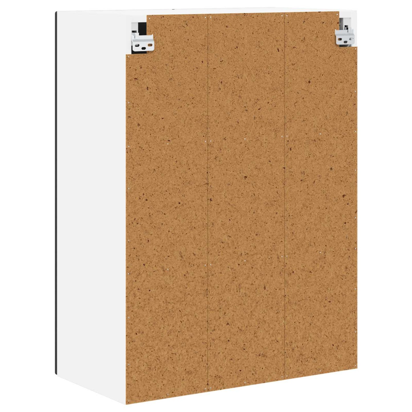 vidaXL Wall Cabinet PORTO Black 60 x 31 x 80 cm Engineered Wood