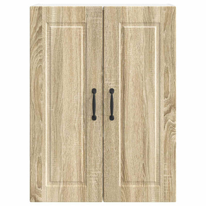 vidaXL Wall Cabinet PORTO Sonoma Oak 60 x 31 x 80 cm Engineered Wood
