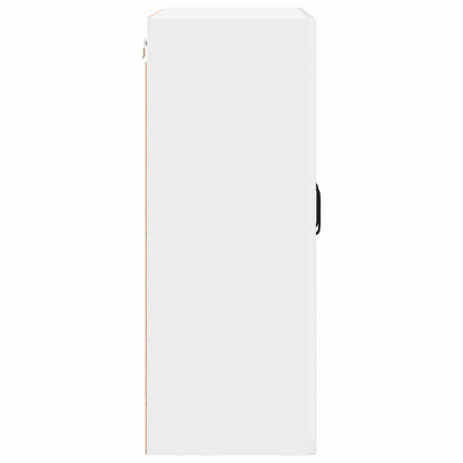vidaXL Wall Cabinet PORTO High Gloss White 60 x 31 x 80 cm