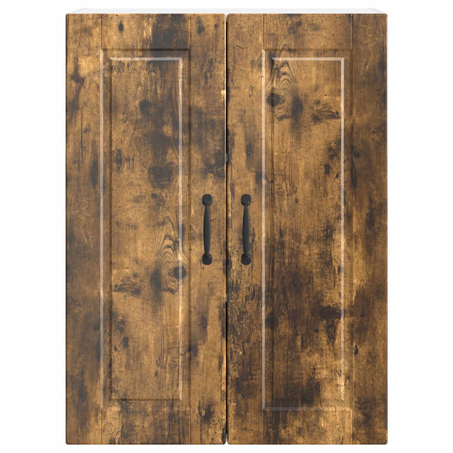 vidaXL Wall Cabinet PORTO Smoked Oak 60 x 31 x 80 cm Engineered Wood