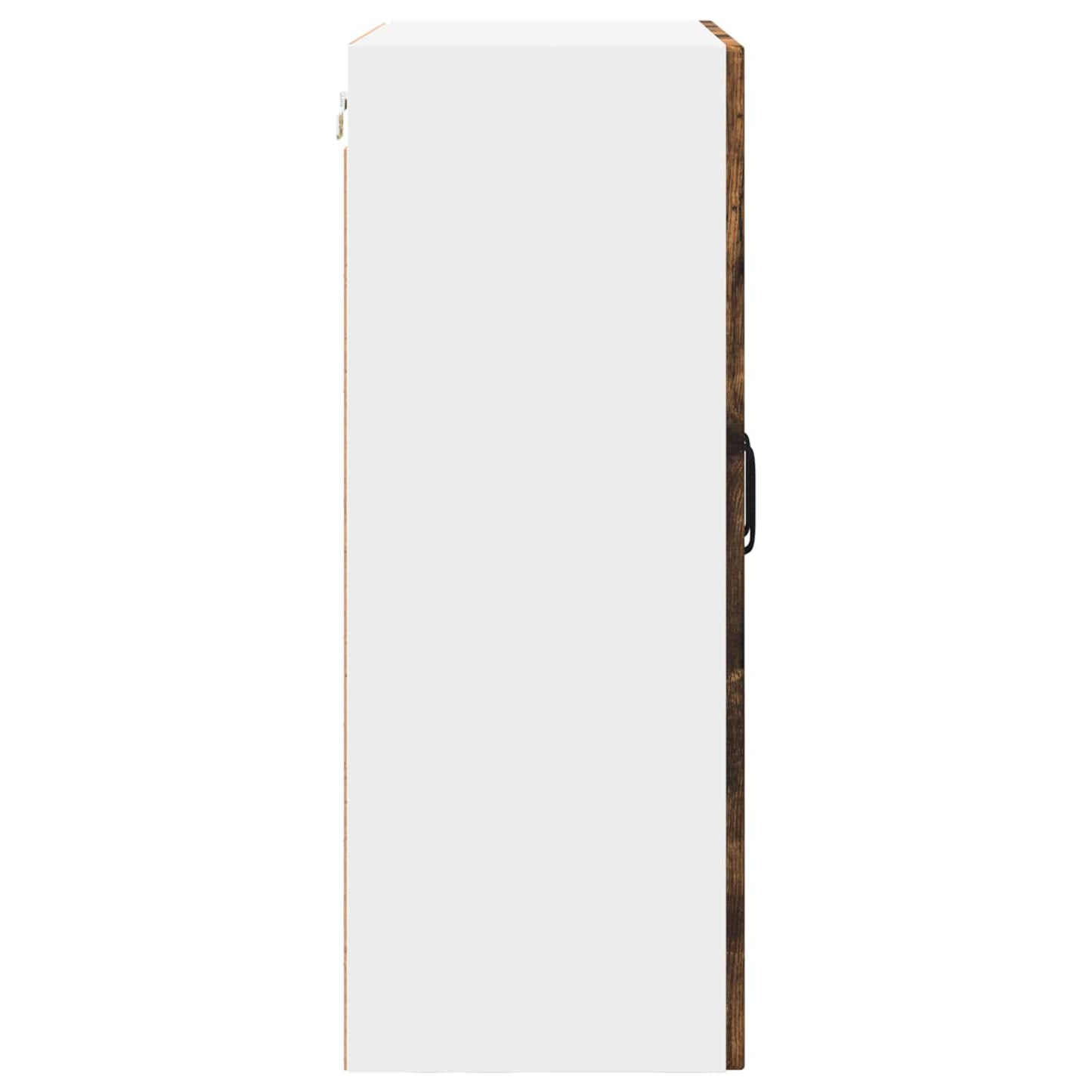 vidaXL Wall Cabinet PORTO Smoked Oak 60 x 31 x 80 cm Engineered Wood