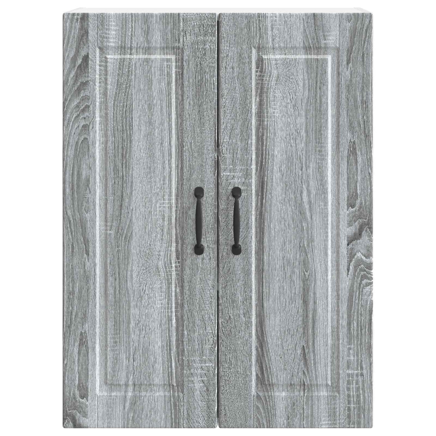 vidaXL Wall Cabinet PORTO Grey Sonoma 60 x 31 x 80 cm Engineered Wood