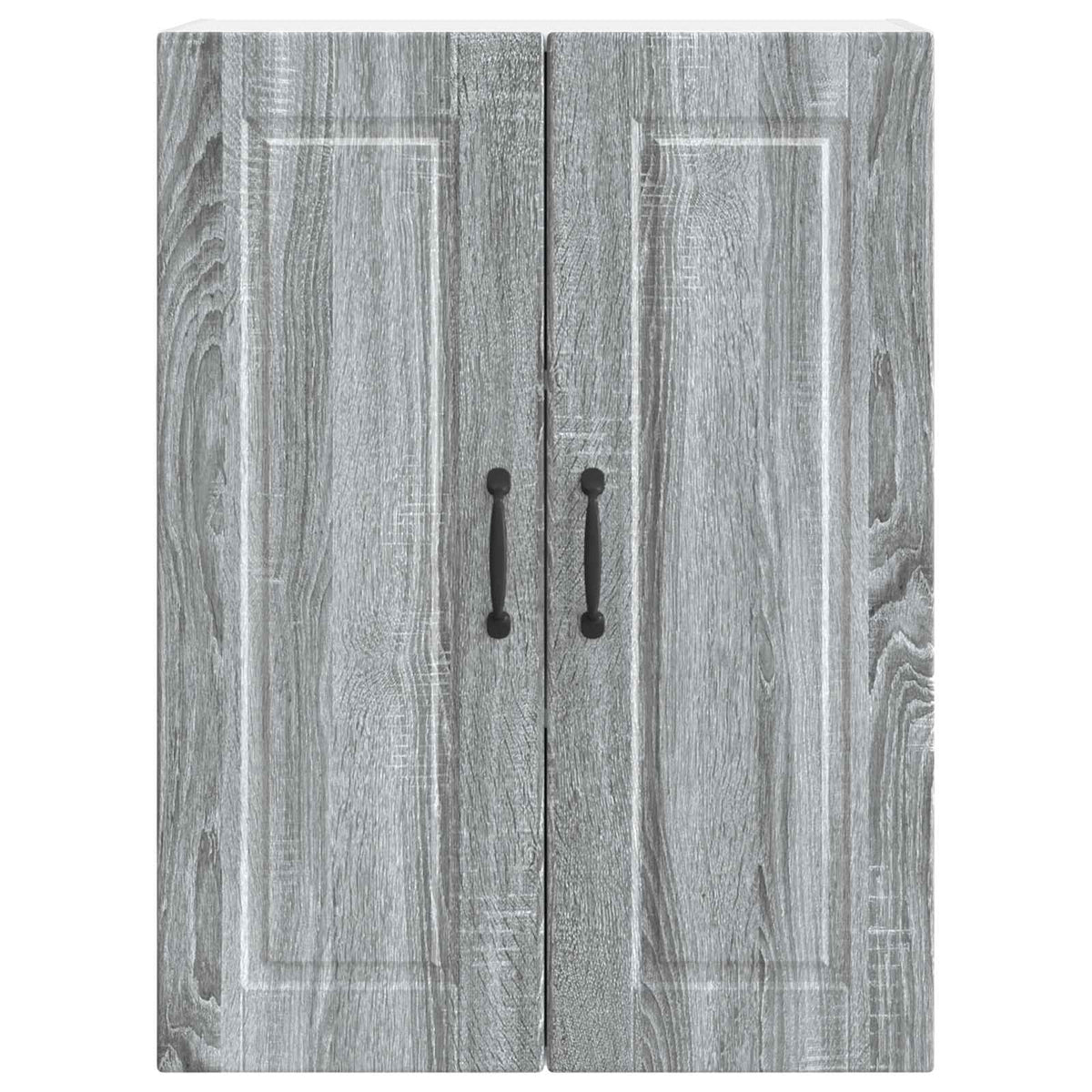 vidaXL Wall Cabinet PORTO Grey Sonoma 60 x 31 x 80 cm Engineered Wood