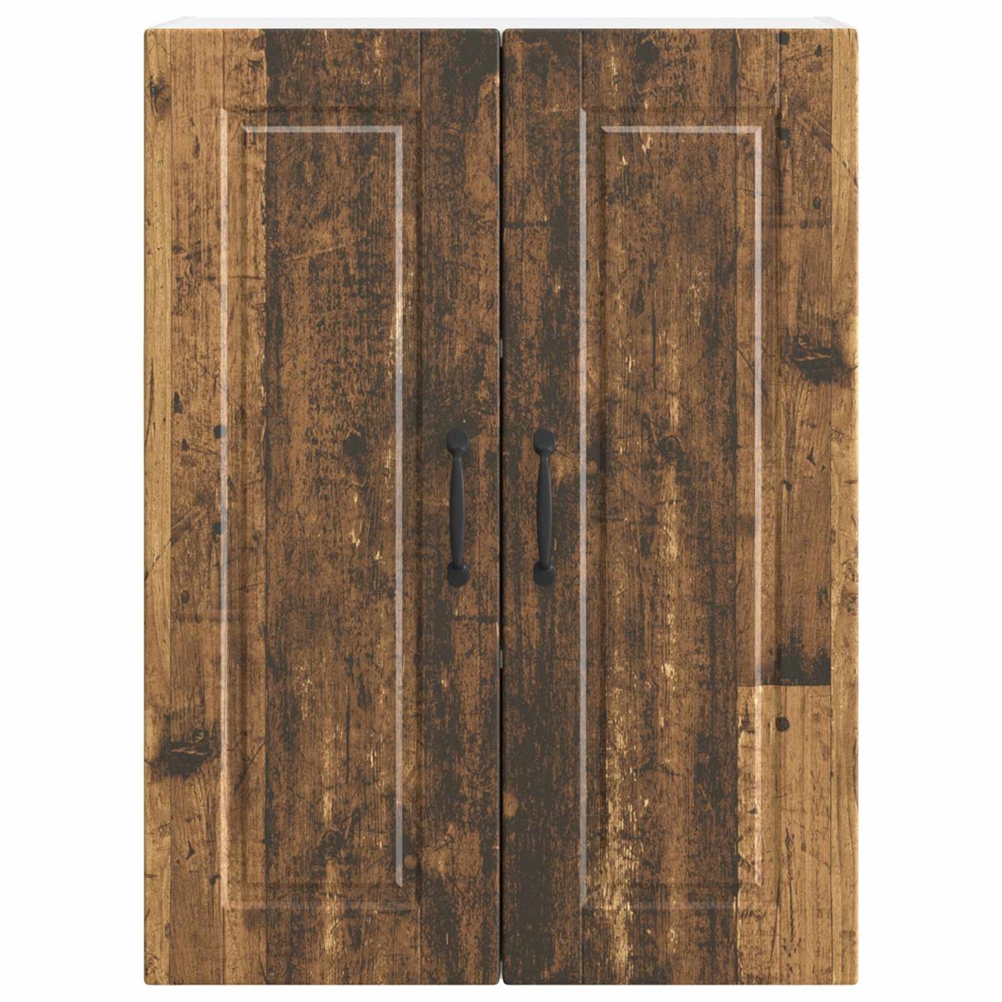 vidaXL Wall Cabinet PORTO Old Wood 60 x 31 x 80 cm Engineered Wood
