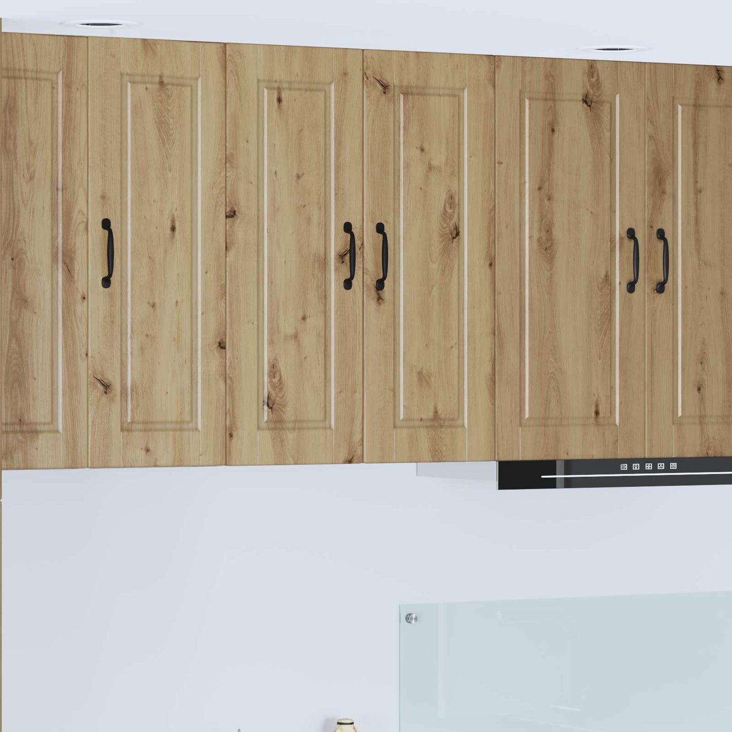 vidaXL Wall Cabinet PORTO Artisan Oak 60 x 31 x 80 cm Engineered Wood