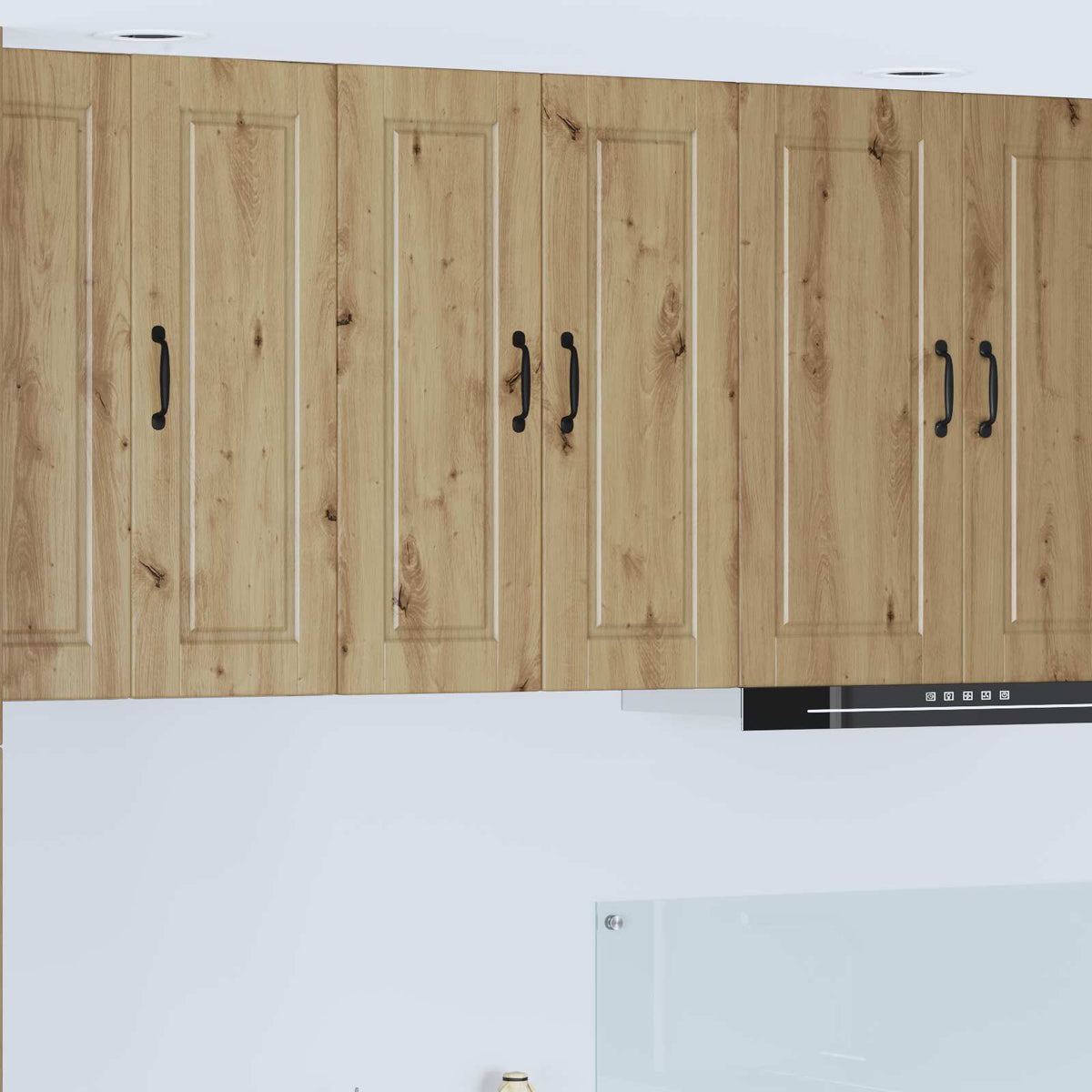 vidaXL Wall Cabinet PORTO Artisan Oak 60 x 31 x 80 cm Engineered Wood