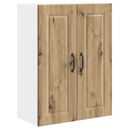 vidaXL Wall Cabinet PORTO Artisan Oak 60 x 31 x 80 cm Engineered Wood