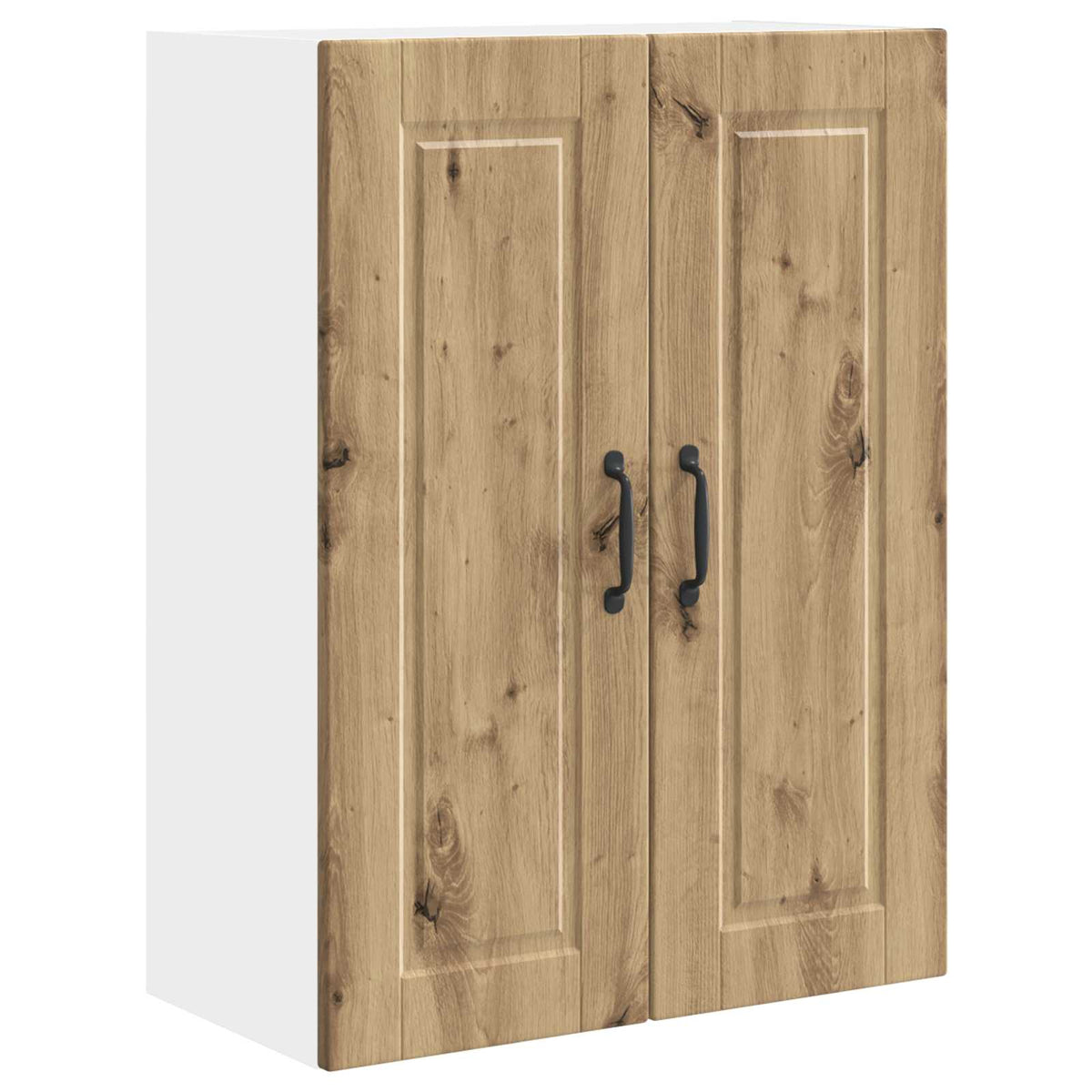 vidaXL Wall Cabinet PORTO Artisan Oak 60 x 31 x 80 cm Engineered Wood