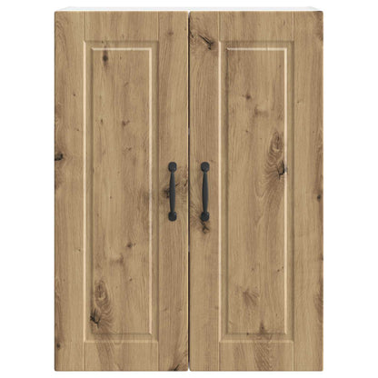 vidaXL Wall Cabinet PORTO Artisan Oak 60 x 31 x 80 cm Engineered Wood