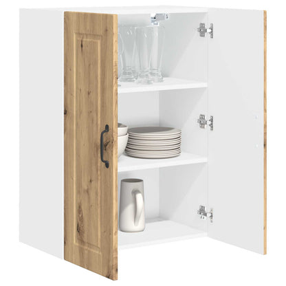 vidaXL Wall Cabinet PORTO Artisan Oak 60 x 31 x 80 cm Engineered Wood