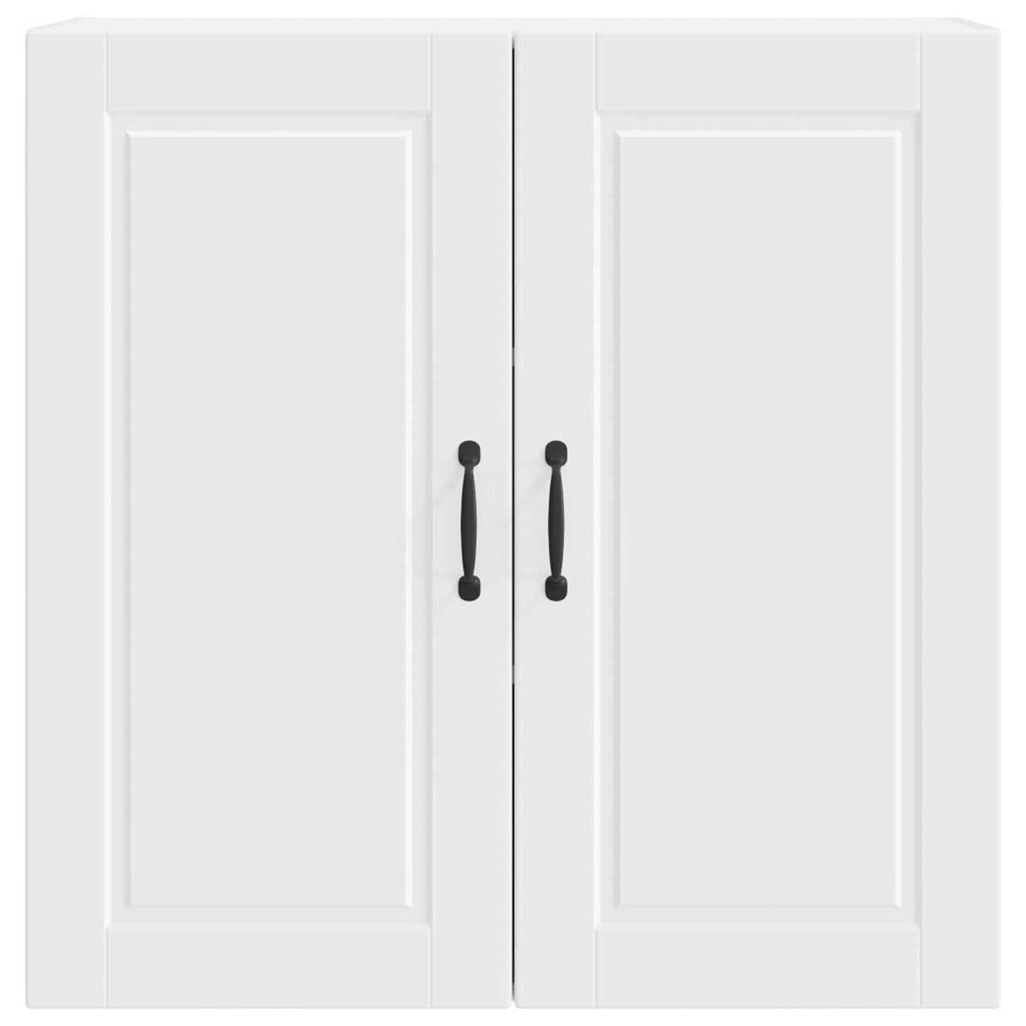 vidaXL Wall Cabinet PORTO White 80 x 31 x 80 cm Engineered Wood