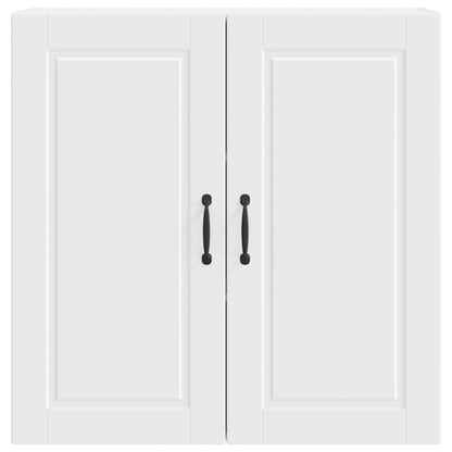 vidaXL Wall Cabinet PORTO White 80 x 31 x 80 cm Engineered Wood
