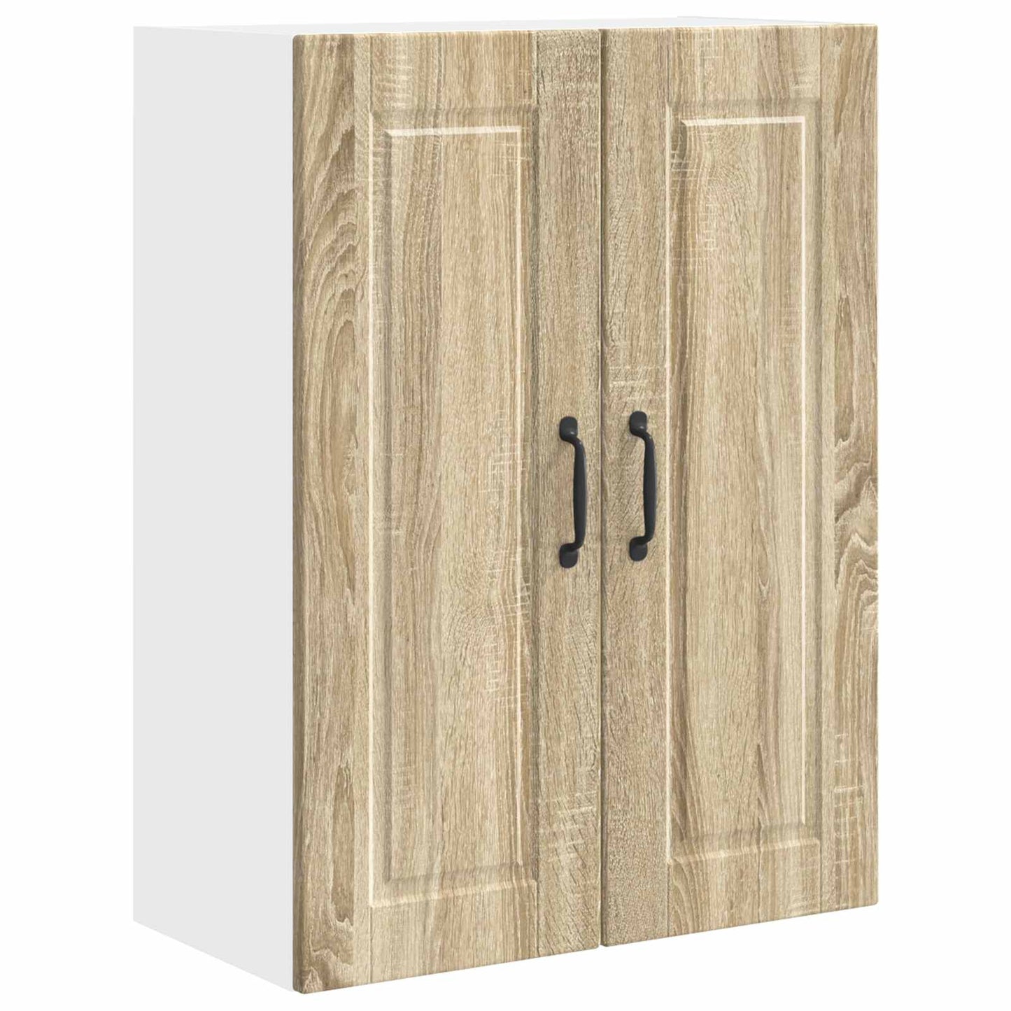 vidaXL Wall Cabinet PORTO Sonoma Oak 80 x 31 x 80 cm Engineered Wood