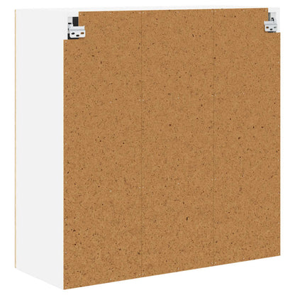 vidaXL Wall Cabinet PORTO Sonoma Oak 80 x 31 x 80 cm Engineered Wood